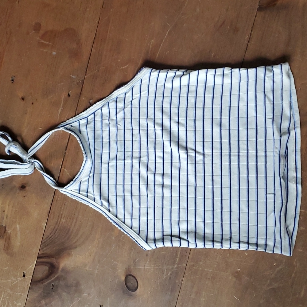 American eagle halter neck tank